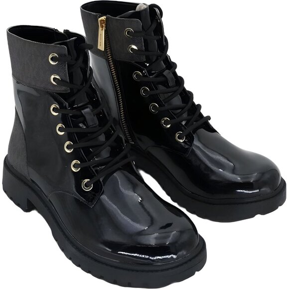 Michael Kors Black/Brown Alistair Bootie Size 7 M US - Picture 4 of 6